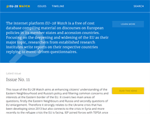 Tablet Screenshot of eu-28watch.org